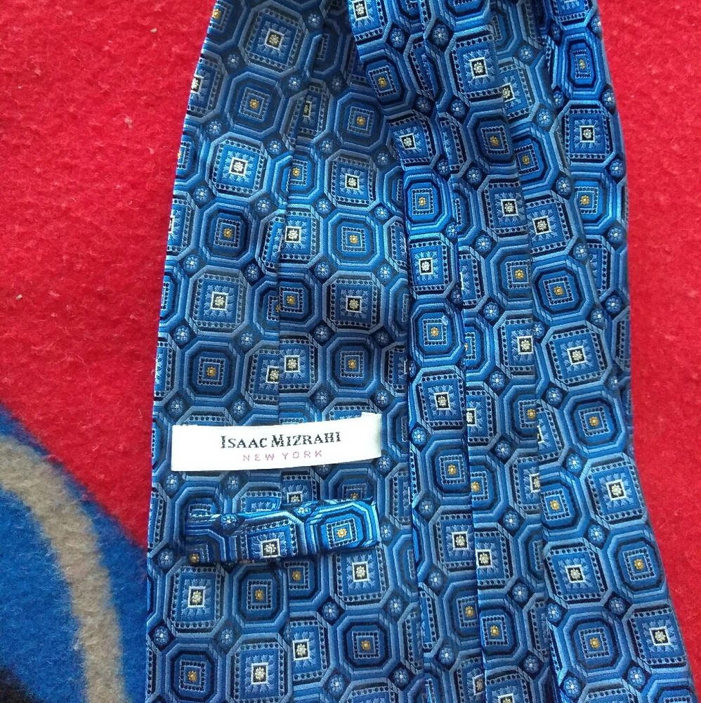 Isaac Mizrahi Silk Men Tie